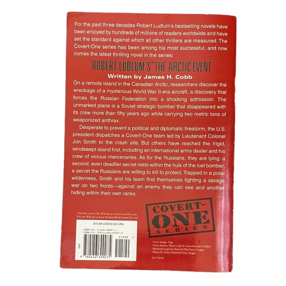 The Arctic Event by Robert Ludlum written by James H Cobb book novel Size OS - Picture 2 of 6